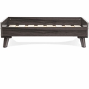 Furhaven Bed Frame - Gray Wash  (Large)