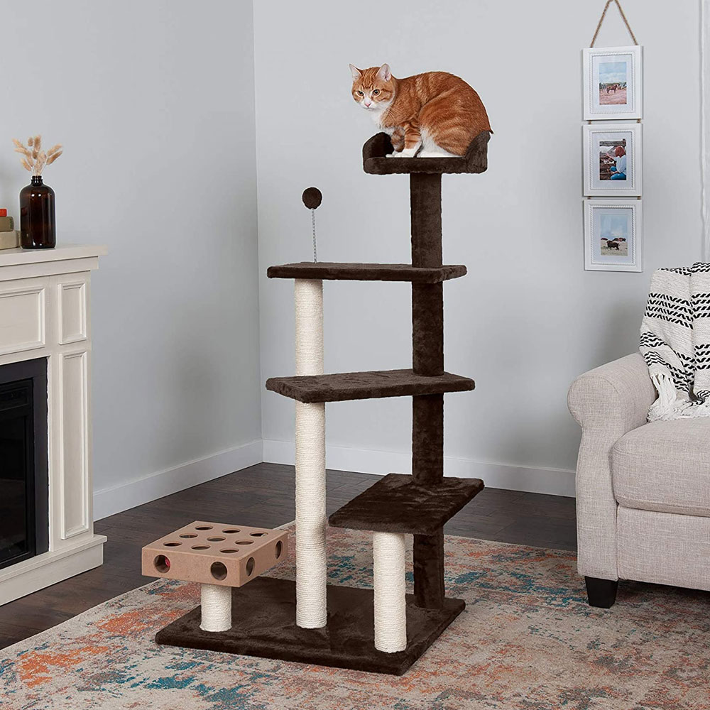 FURHAVEN-CAT-FURNITURE-PLAY-STAIR-BROWN