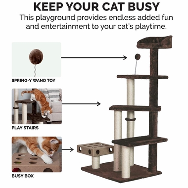 FURHAVEN-CAT-FURNITURE-PLAY-STAIR-BROWN