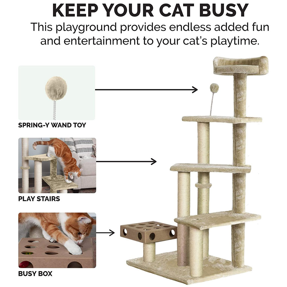 FURHAVEN-CAT-FURNITURE-PLAY-STAIRS-CREAM