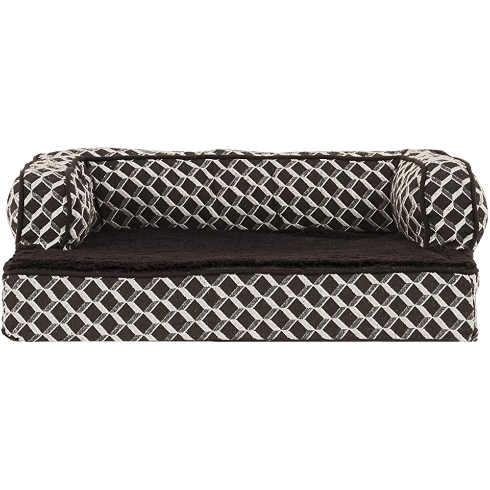 FurHaven Plush & Decor Comfy Couch Orthopedic Sofa-Style Pet Bed