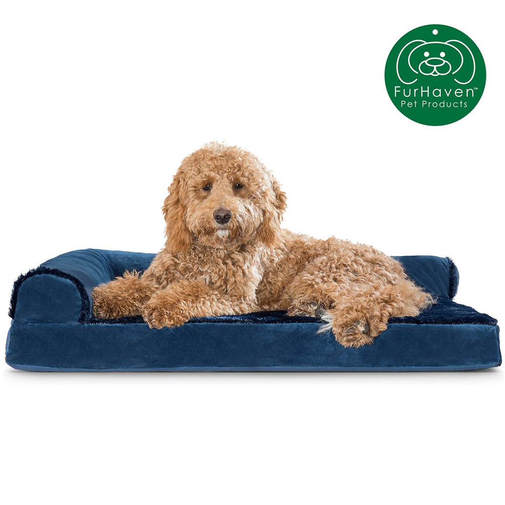 FURHAVEN-COOLING-GEL-CHAISE-LOUNGE-BED-SAPPHIRE-MEDIUM