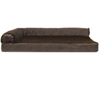 FURHAVEN-COOLING-GEL-CHAISE-LOUNGE-BED-BROWN-SMALL