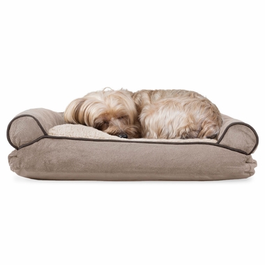 FAUXFLEECE-CHENILLE-SFTWOVN-PILLW-SOFA-PTBED-CREAM-MD