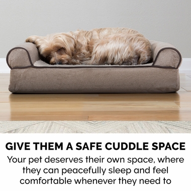 FAUXFLEECE-CHENILLE-SFTWOVN-PILLW-SOFA-PTBED-CREAM-MD