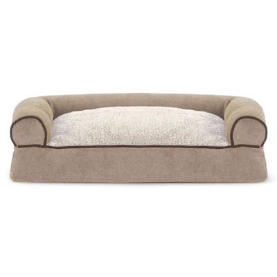 FAUXFLEECE-CHENILLE-SFTWOVN-PILLW-SOFA-PTBED-CREAM-SM