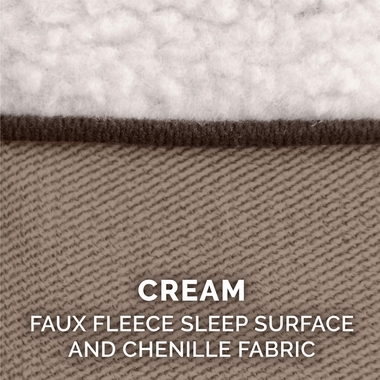 FAUXFLEECE-CHENILLE-SFTWOVN-PILLW-SOFA-PTBED-CREAM-SM