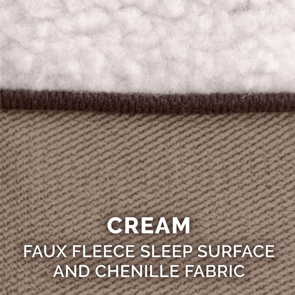 FAUXFLEECE-CHENILLE-SFTWOVN-PILLW-SOFA-PTBED-CREAM-SM
