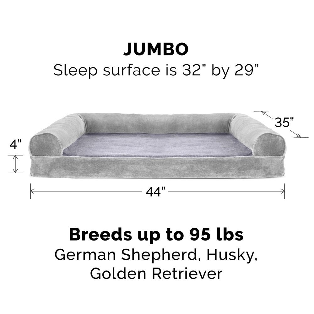 FURHAVEN-FAUX-FUR-VELVET-PILLOW-BED-BLUE-JUMBO