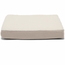 Furhaven Faux Sheepskin & Suede Deluxe Orthopedic Pet Bed - Clay (Small)