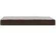 Furhaven Faux Sheepskin & Suede Deluxe Orthopedic Pet Bed - Espresso (Jumbo)