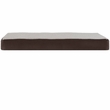 Furhaven Faux Sheepskin & Suede Deluxe Orthopedic Pet Bed - Espresso (Jumbo Plus)