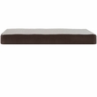 FurHaven Faux Sheepskin & Suede Deluxe Pillow Pet Bed - Espresso (Extra Large)
