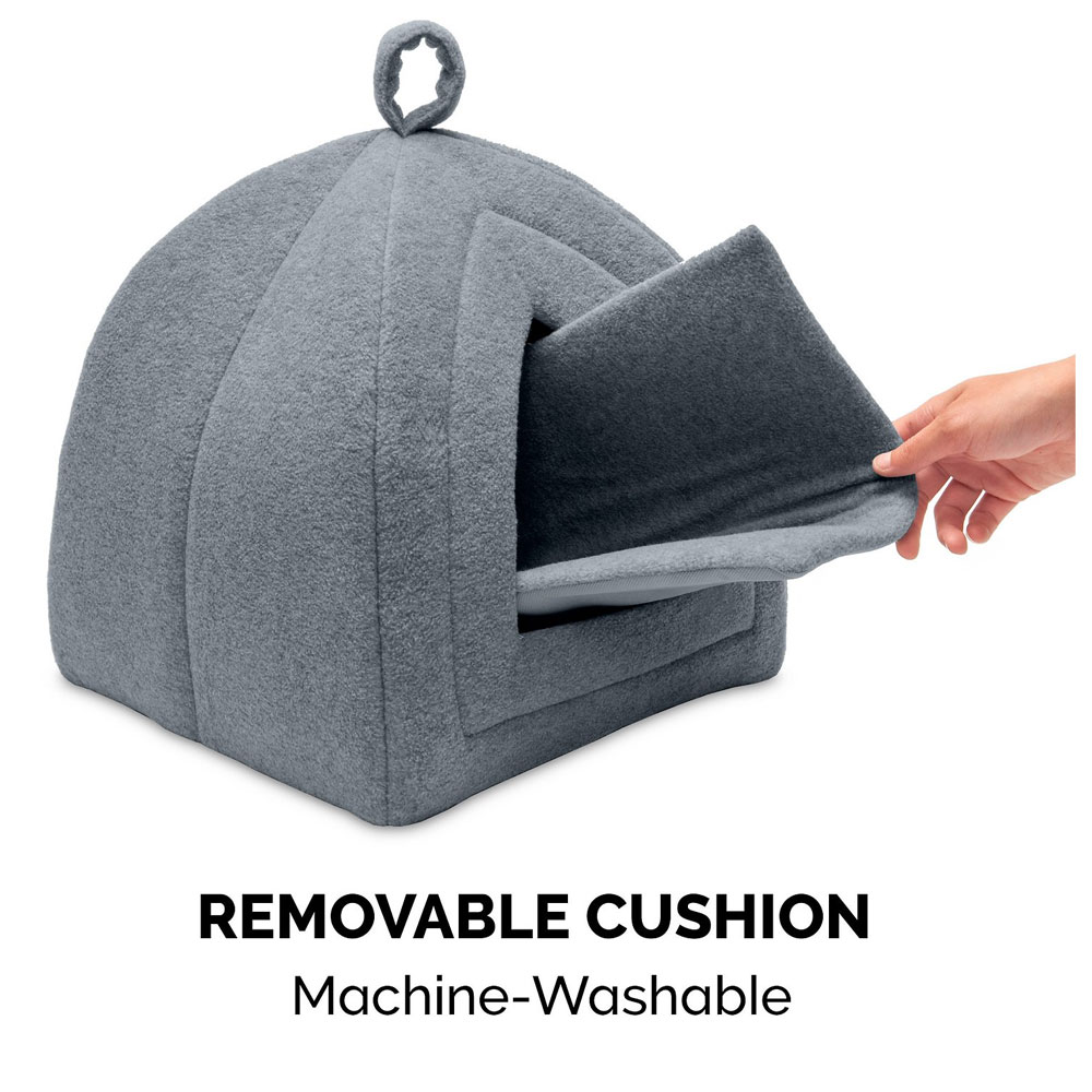 FURHAVEN-FLEECE-PET-TENT-HEATHER-GRAY