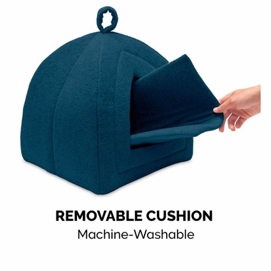 FURHAVEN-FLEECE-PET-TENT-LAGOON-BLUE