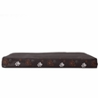Furhaven Garden Indoor/Outdoor Deluxe Memory Foam Pet Bed - Bark Brown (Medium)