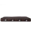Furhaven Garden Indoor/Outdoor Deluxe Memory Foam Pet Bed - Bark Brown (Small)