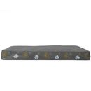 Furhaven Garden Indoor/Outdoor Deluxe Memory Foam Pet Bed - Iron Gate (Small)