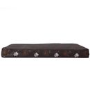 Furhaven Garden Indoor/Outdoor Deluxe Orthopedic Pet Bed - Bark Brown (Small)