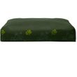 FurHaven Garden Indoor/Outdoor Deluxe Pillow Pet Bed - Jungle Green (Medium)