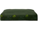 FurHaven Garden Indoor/Outdoor Deluxe Pillow Pet Bed - Jungle Green (Small)
