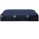 FurHaven Garden Indoor/Outdoor Deluxe Pillow Pet Bed - Lapis Blue (Small)