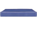 Furhaven Indoor/Outdoor Deluxe Cooling Gel Top - Solid Blue (Small)