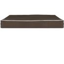 Furhaven Indoor/Outdoor Deluxe Cooling Gel Top - Solid Espresso (Small)