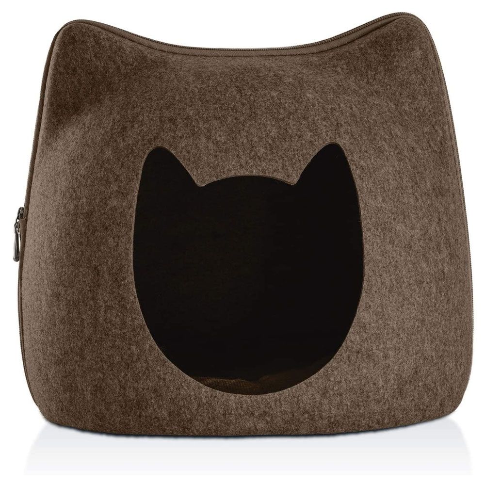 FURHAVEN-KITTY-SHAPED-FELT-CUBBY-WITH-CAT-CUT-OUT-HEATHER-BROWN