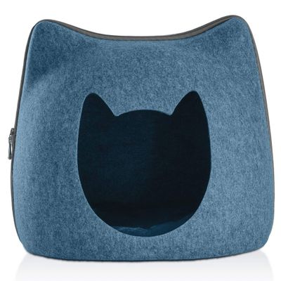 FURHAVEN-KITTY-SHAPED-FELT-CUBBY-WITH-CAT-CUT-OUT-HEATHER-LAGOON