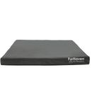 Furhaven  Logo Indoor/Outdoor Deluxe Cooling Gel Top Pet Bed - Stone Gray  (Large)