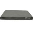 Furhaven  Logo Indoor/Outdoor Deluxe Memory Foam Pet Bed - Stone Gray  (Large)