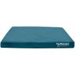 Furhaven  Logo Indoor/Outdoor Deluxe Orthopedic Pet Bed - Deep Lagoon (Medium)