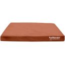 Furhaven Logo Indoor/Outdoor Deluxe Pillow Pet Bed - Chestnut (Jumbo)