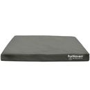 Furhaven Logo Indoor/Outdoor Deluxe Pillow Pet Bed - Stone Gray (Medium)