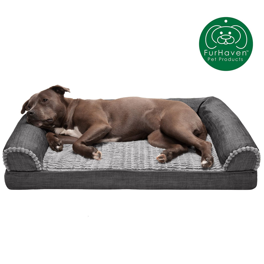 LUXEFUR-PERFRMNCE-LINEN-ORTHPDC-SOFABD-CHRCOAL-LG