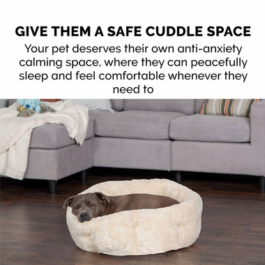 FURHAVEN-LUXURY-FUR-WARMING-HI-LO-CUDDLER-BED-CREAM-MED