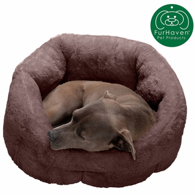FURHAVEN-LUXURY-FUR-WARMING-HI-LO-CUDDLER-BED-SABLE-BROWN-MED