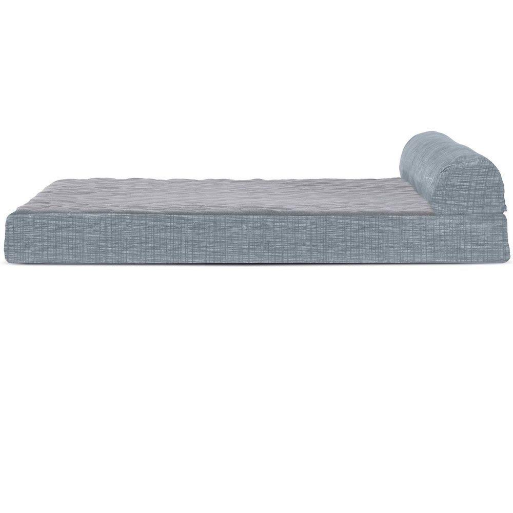FURHAVEN-MEMORY-TOP-CHAISE-LOUNGE-TITANIUM-SMALL