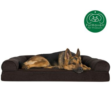 FURHAVEN-MEMORY-TOP-BED-CHENILLE-COFFEE-JUMBO