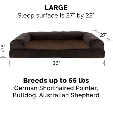 FURHAVEN-MEMORY-TOP-BED-CHENILLE-COFFEE-LARGE