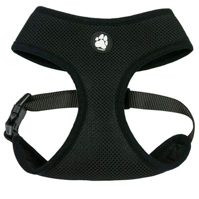 MESH-PET-HARNESS-BLACK-SM