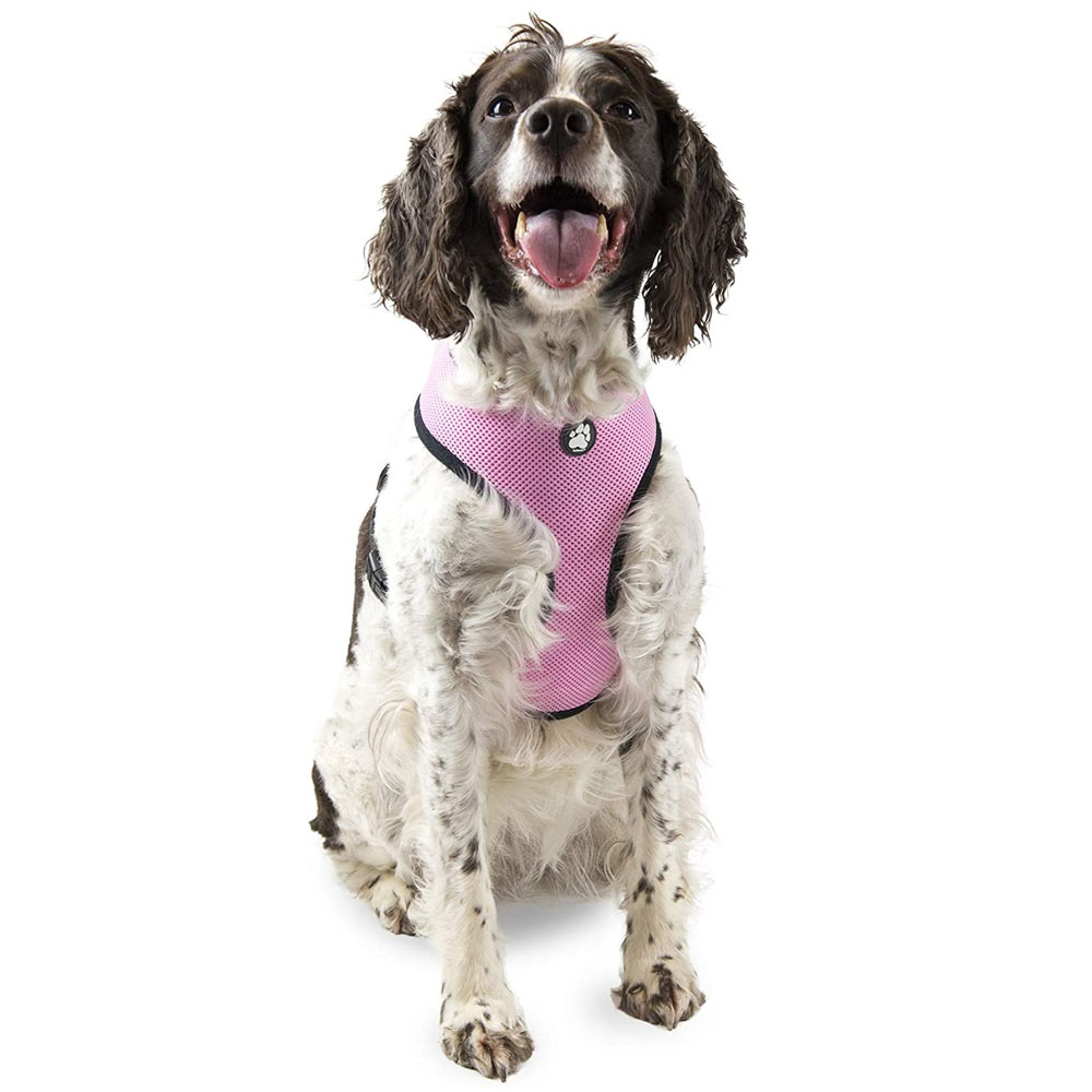 MESH-PET-HARNESS-PINK-XLG