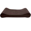 Furhaven Microvelvet Luxe Lounger Memory Top Pet Bed - Espresso (Jumbo)