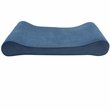 Furhaven Microvelvet Luxe Lounger Orthopedic Pet Bed - Stellar Blue (Medium)