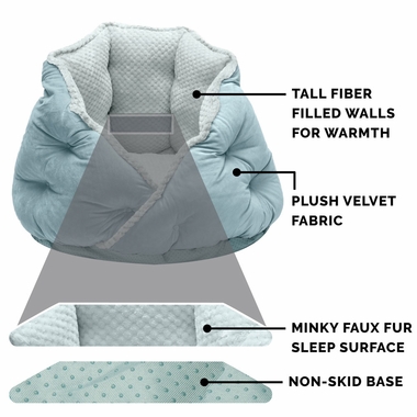 FURHAVEN-MINKY-FAUXFUR-VLVT-CLMNG-HUG-BED-AQUAMARINE-MED