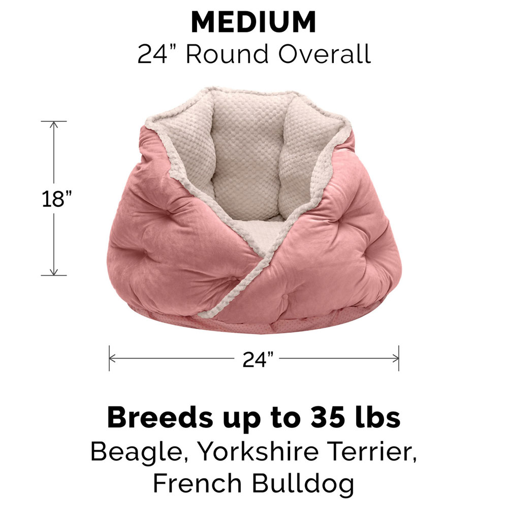 FURHAVEN-MINKY-FAUXFUR-VLVT-CLMNG-HUG-BED-SOFTPINK-MED