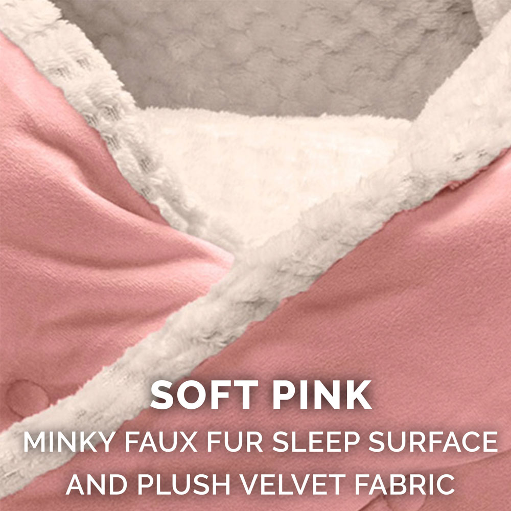 FURHAVEN-MINKY-FAUXFUR-VLVT-CLMNG-HUG-BED-SOFTPINK-SM