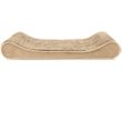 Furhaven Minky Plush & Velvet Luxe Lounger Orthopedic Pet Bed - Camel (Medium)