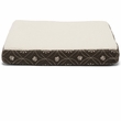 Furhaven Paw Decor Print Deluxe Cooling Gel Top Pet Bed - Dark Espresso (Small)